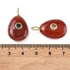 Natural Carnelian Pendants G-H322-01G-10-3