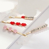 Zinc Alloy Hair Bobby Pins PW-WG48B07-01-3