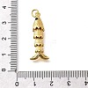 Brass Micro Pave Cubic Zirconia Pendants KK-R217-01G-10-3