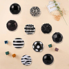20Pcs 10 Styles Acrylic & Resin Beads Sets DIY-PA0001-02A-6