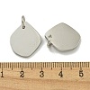 Non-Tarnish 304 Stainless Steel Stamping Blank Tag Pendants STAS-L022-428P-3