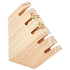 5-Slot Wood Ring Display Stands ODIS-WH0331-12-1