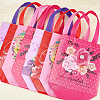 Gorgecraft 8Pcs 4 Styles Non-Woven Fabric Reusable Folding Gift Bags with Handle ABAG-GF0001-19A-7