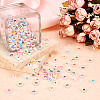  500Pcs 5 Styles Acrylic Beads MACR-TA0001-34-15