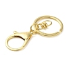 Alloy Keychain Clasp Findings KEYC-D050-03G-2