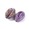 Spray Painted & Drawbench Cowrie Shell Beads SSHEL-M023-03A-2