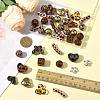 38Pcs Transparent Acrylic Beads OACR-FS0002-71-5