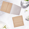Square PU Leather Jewelry Flip Pouches with Random Color Lining PAAG-CL0001-02B-6