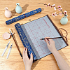 2Pcs 2 Colors Flocking Reusable Water Writing Cloth AJEW-OC0016-35A-3