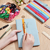 20pcs 20 Colors Polyester Elastic Baby Soft Headbands DIY-PH0032-74-3