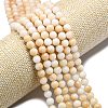 Natural Malaysia Jade Beads Strands G-L645-A01-6mm-28-3