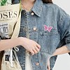 9Pcs 9 Styles Pink Series Enamel Pins JEWB-SZ0002-03-2