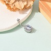 Piercing Jewelry Platinum Plated Brass Round Cubic Zirconia Navel Ring Navel Ring Belly Rings AJEW-EE0001-104A-4