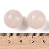 Natural Rose Quartz No Hole Sphere Beads G-K353-04D-01-3