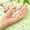 ABS Plastic Imitation Pearl Beads OACR-YW0001-85E-4