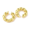 Brass Cuff Earrings for Women EJEW-I305-62G-2