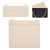 WADORN 2Pcs 2 Styles Wool Felt Bag Organizer Inserts FIND-WR0007-26E-1