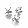 Tarnish Resistant 201 Stainless Steel Cup Peg Bails Charms STAS-G225-03P-1