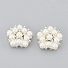 Alloy Rhinestone Flat Back Cabochons RB-S048-20S-1