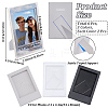 6Pcs 3 Colors Acrylic 3-inch Instant Camera Photo Frame AJEW-CP0011-27-2