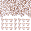 120Pcs Alloy Resin Cabochons ALRI-ME0001-04G-1