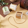 3 Rolls 3 Colors Nylon Satin Rattail Cords NWIR-TA0001-45C-4