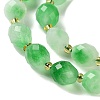Natural Dyed White Jade Beads Strands G-N342-149A-01-4