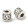 Tibetan Style Alloy Beads TIBE-P003-23AS-1