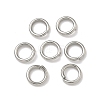 Tarnish Resistant 304 Stainless Steel Open Jump Rings STAS-E067-07-6mm-1