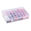 288G 24 Colors Glass Seed Beads SEED-JQ0005-01B-4mm-8