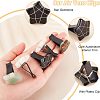 5Pcs Star Gemstone Car Air Vent Clips AJEW-PH00496-01-4