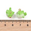 Alloy Enamel Pendants AL-CBA8C77-03G-05-2