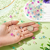 100Pcs Transparent Glass Beads GLAA-TA0004-27-6