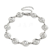 304 Stainless Steel Vortex Link Bracelets for Men & Women BJEW-D042-27P-4