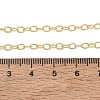 3MM Brass Textured Cable Chain Necklaces for Women KK-CBA4FD4-12G-5