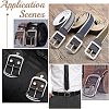 304 Stainless Steel Roller Buckles DIY-WH0304-353-6