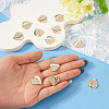 12Pcs 3 Colors Alloy Rhinestone Pendants FIND-TA0010-31-6