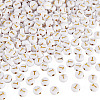 500Pcs Plating Acrylic Beads PACR-TADJ0001-01T-1