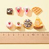 32Pcs 8 Styles Opaque Resin Cake Cabochons CRES-FS0001-12-2