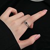 925 Sterling Silver with Natural Spinel Finger Rings WGB2E64-15-1