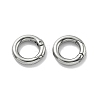 304 Stainless Steel Spring Gate Clasp Findings STAS-B082-05C-P-1