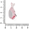 Opaque Resin with Alloy Pendants RE-CBA08CD-01-3