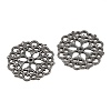 Tibetan Style Filigree Joiners Links TIBE-A11623-B-LF-2