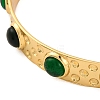 Rack Plating Brass Cuff Bracelets for Women BJEW-M040-12G-02-2