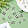 20Pcs 5 Style 304 Stainless Steel Pendants STAS-DC0005-87-3