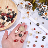 100Pcs 14 Styles Transparent Acrylic Beads OACR-SC0003-07-3