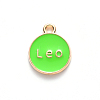 Alloy Enamel Pendants LS-X-ENAM-S124-01A-06G-3