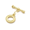 Brass Toggle Clasps KK-A223-34G-3