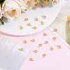 20Pcs Brass Spring Ring Clasps KK-BBC0025-77-4
