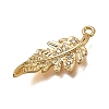 Brass Micro Pave Cubic Zirconia Pendants X1-KK-B152-13A-G-2